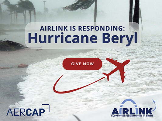 Airlink, American Red Cross and Unicef