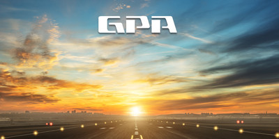 Runway with GPA logo.
