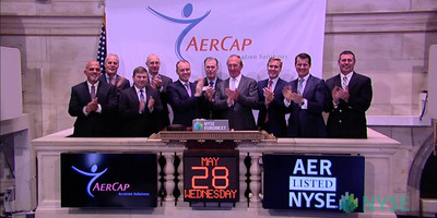 AerCap team at the NYSE Bell Ceremony.