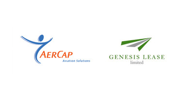 AerCap and Genesis Lease Limited logos.
