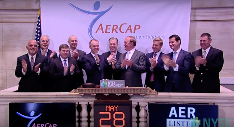 AerCap rings NYSE Opening Bell to Celebrate ILFC Acquisition