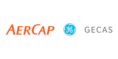 Logos of AerCap and GE Capital Aviation Services.
