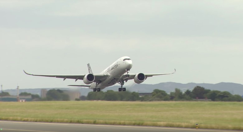 AerCap introduced the A350XWB to Ireland