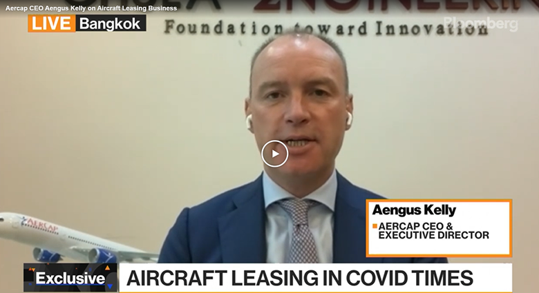 Aengus Kelly, CEO of AerCap, speaks to Bloomberg TV, Daybreak Asia